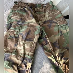 Authentic military BDU’s